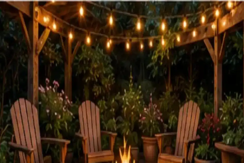 How to Create a Cozy Backyard Fire Pit Area Without Crowding the Patio