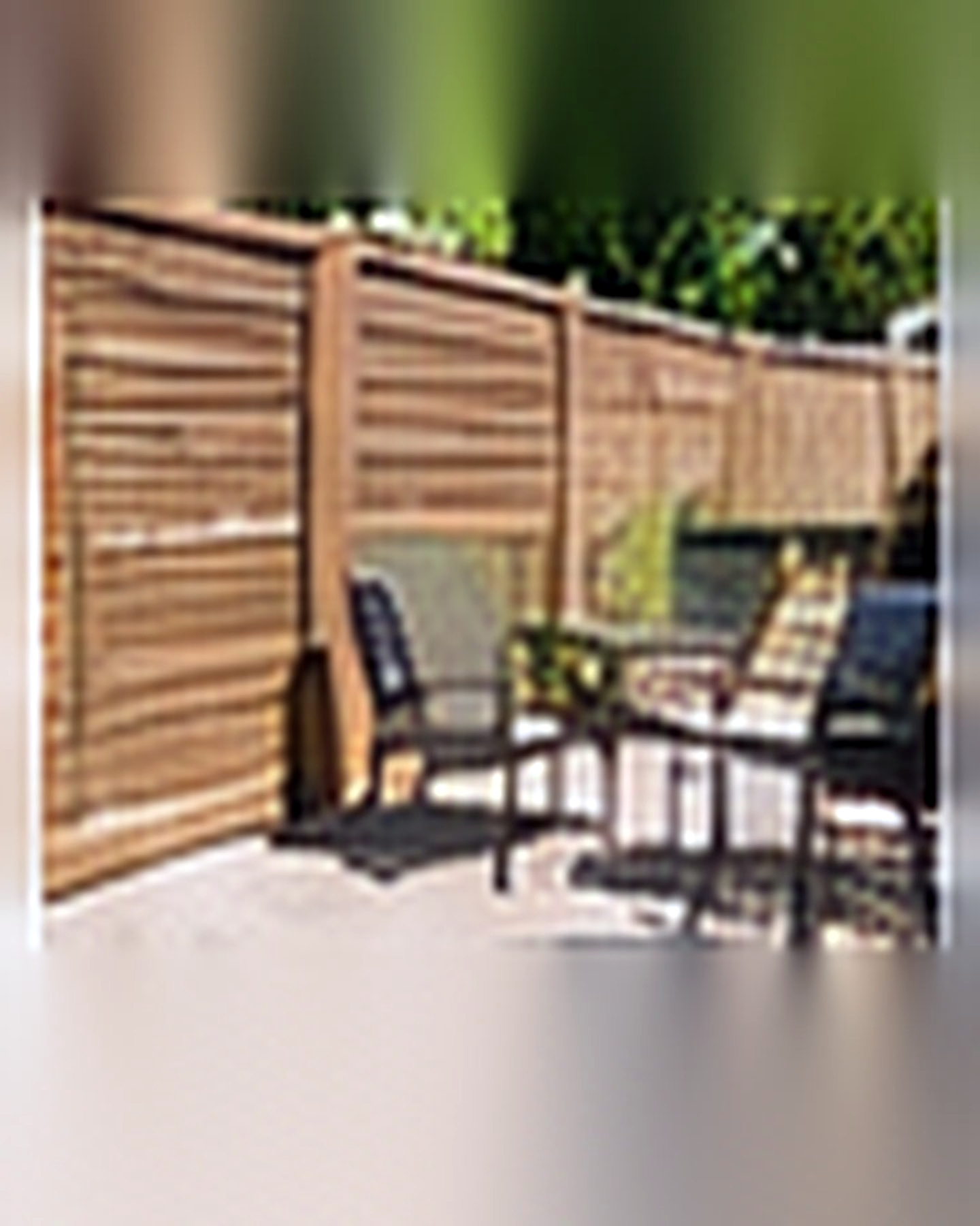 After transformation: No Privacy to Secluded Backyard Retreat: Build Privacy in Layers