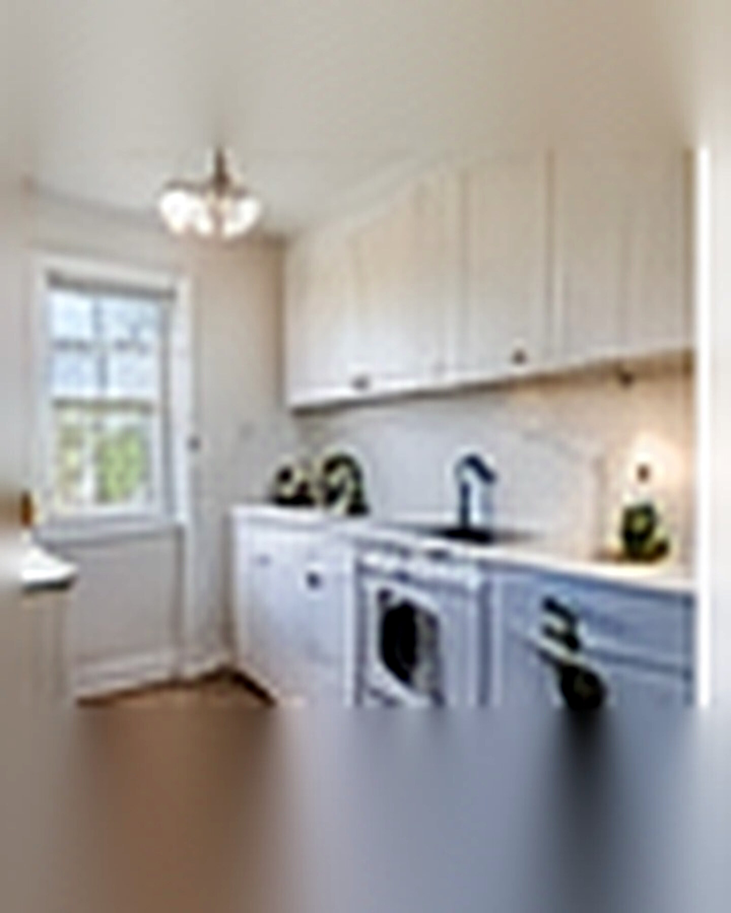 After transformation: Basic Laundry Room to Stylish Functional Space: Upgrade the Everyday Chore