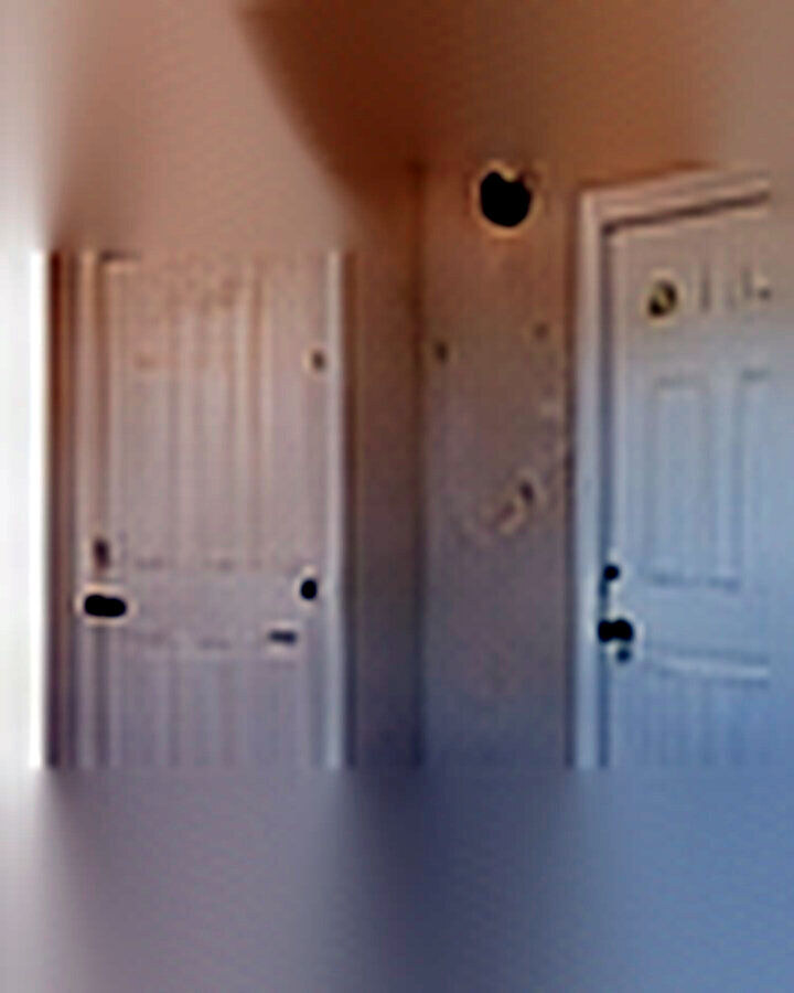 Before transformation: Builder-Grade Entry to Stylish Welcome: Make the First Impression Work Harder