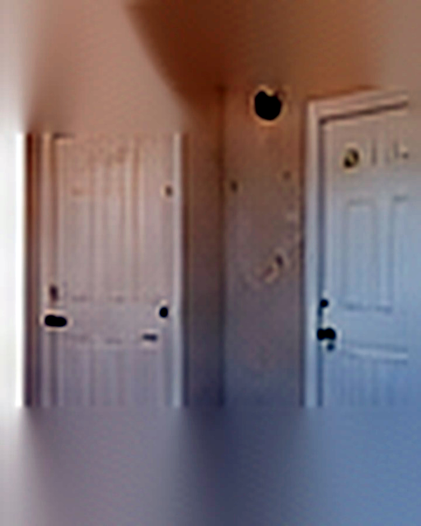 Before transformation: Builder-Grade Entry to Stylish Welcome: Make the First Impression Work Harder
