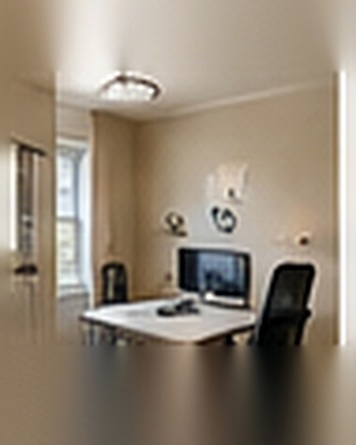 After transformation: Cluttered Office to Productive Workspace: A Before-and-After Focus Reset