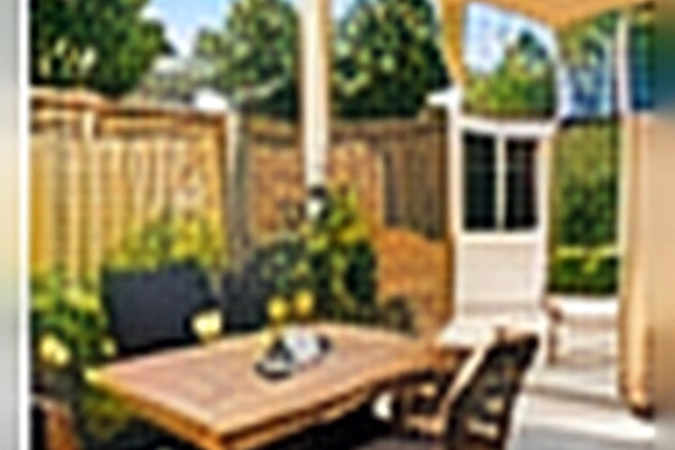 Concrete Patio to Outdoor Dining Haven: Soften the Hardscape
