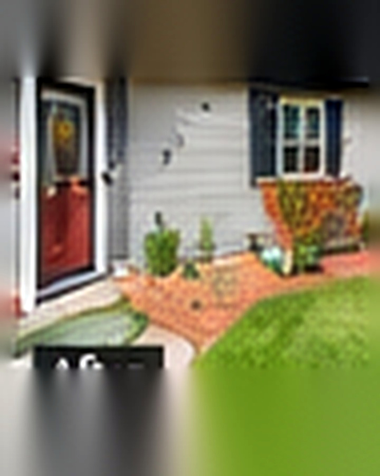 Home Exterior Makeover after its home and garden update