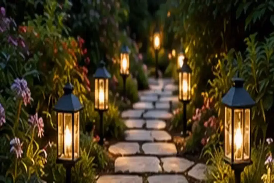 DIY Cedar Garden Edging for Cleaner Planting Beds