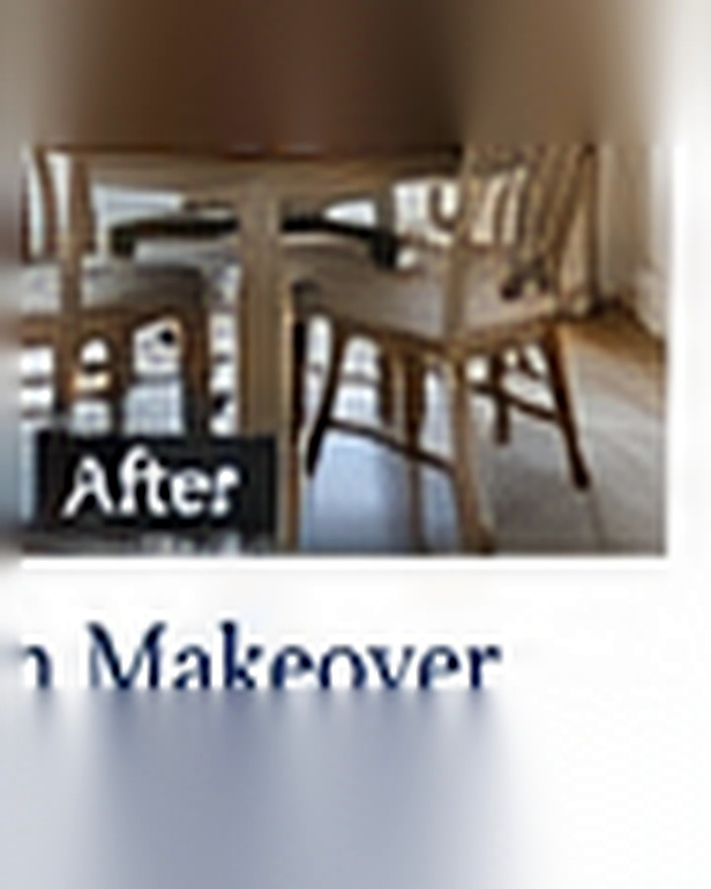 Dining Room Makeover after its home and garden update