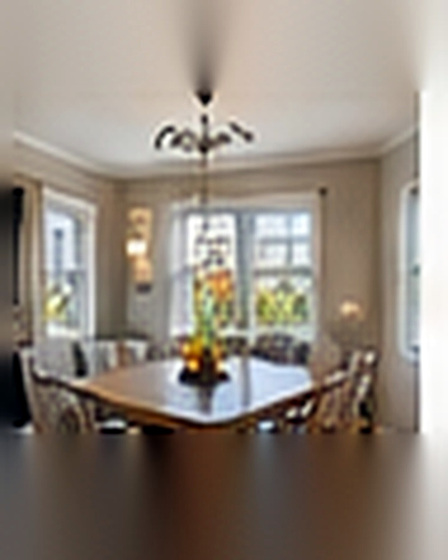After transformation: Formal Dining Room to Modern Gathering Space: Make the Room More Useful