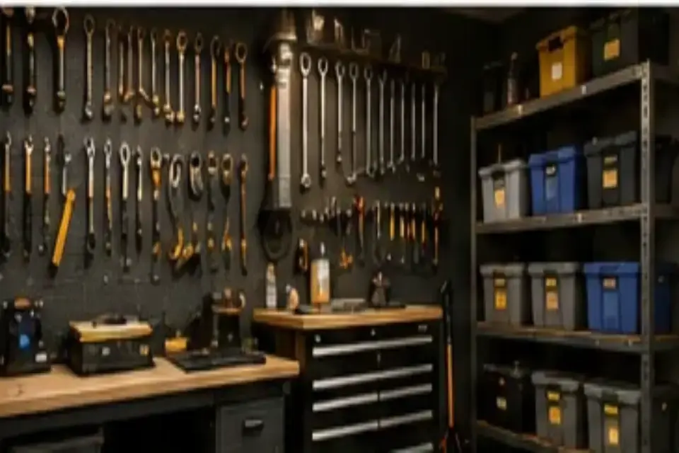 Garage Door Refresh With Paint, Hardware, and Lighting