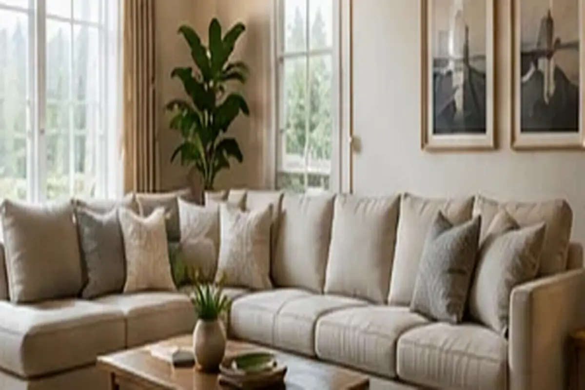 How to Mix Open and Closed Storage in a Living Room