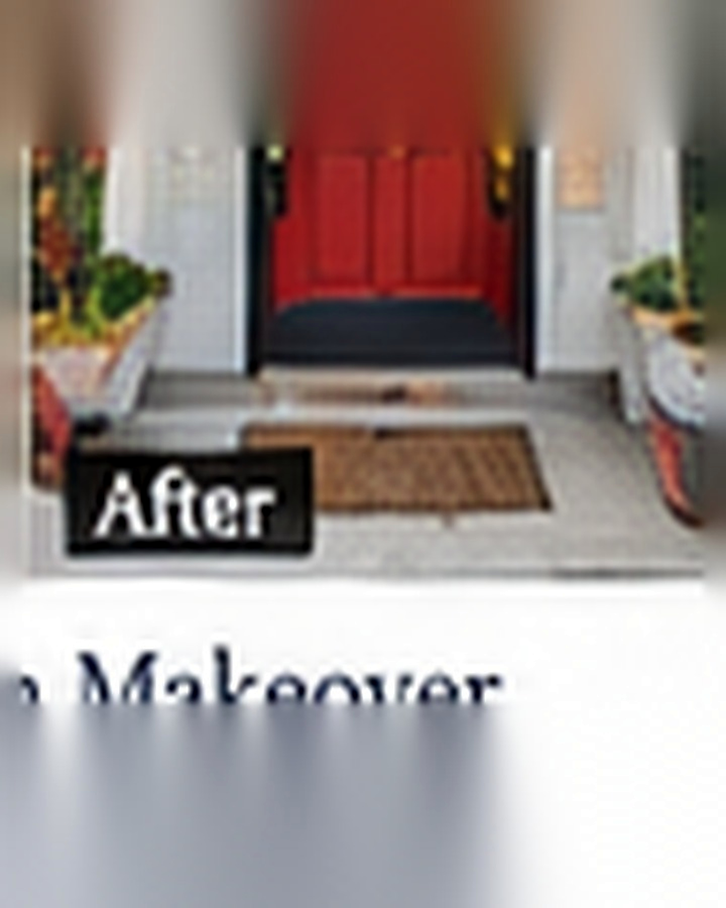 Front Porch Makeover after its home and garden update
