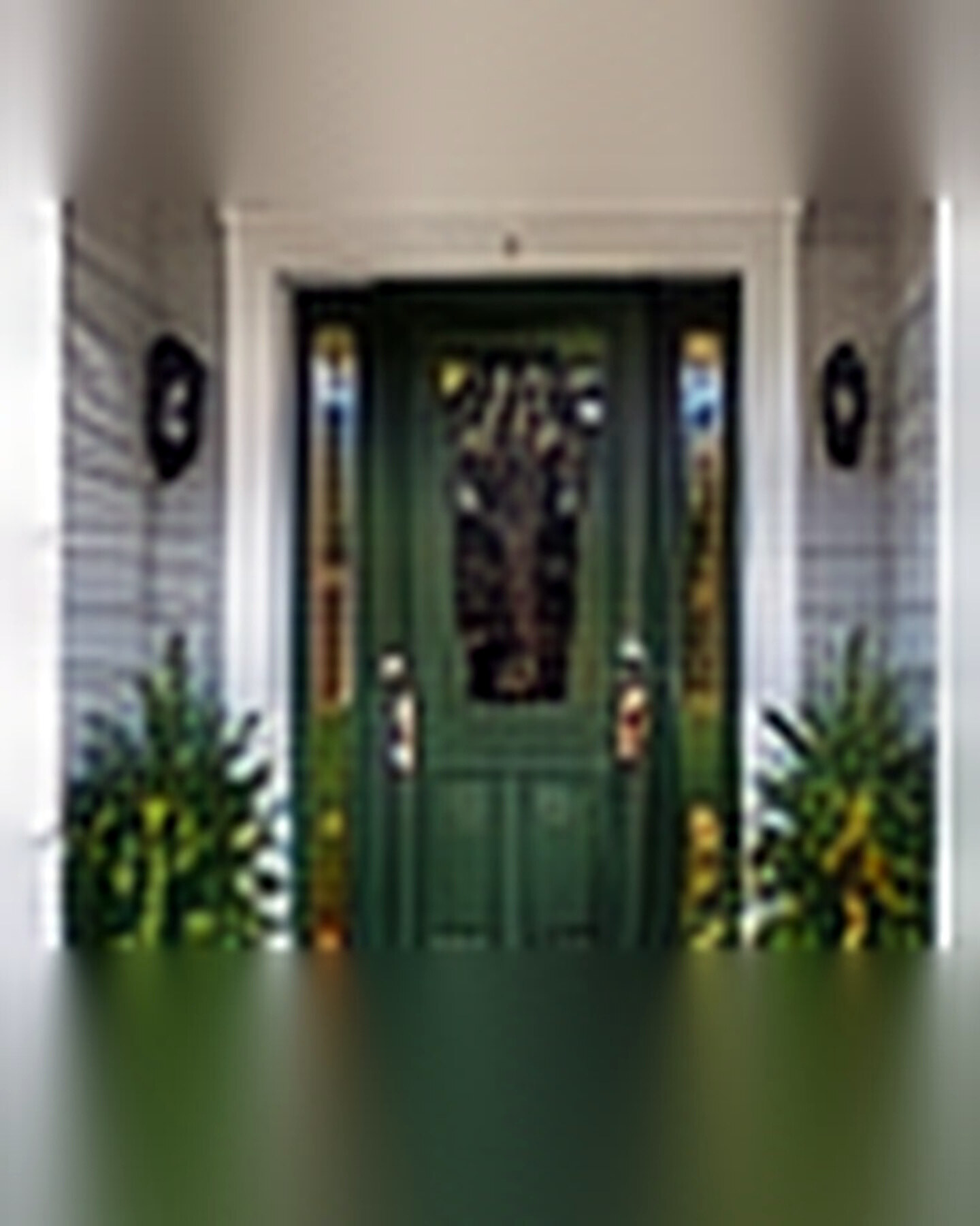 After transformation: Old Front Door to Stunning First Impression: A Simple Entry Upgrade
