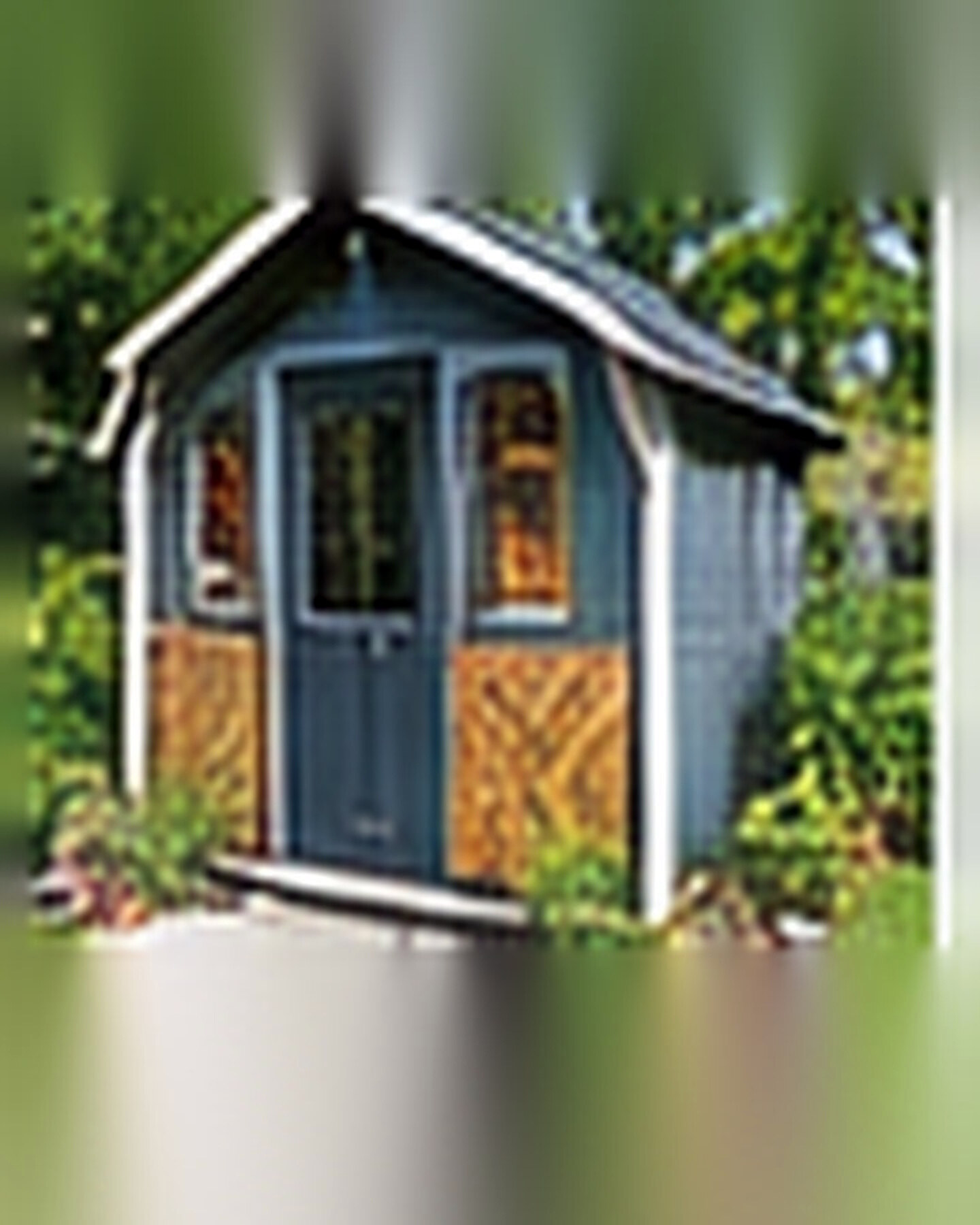 After transformation: Old Shed to Stylish Garden Studio: A Small-Space Transformation