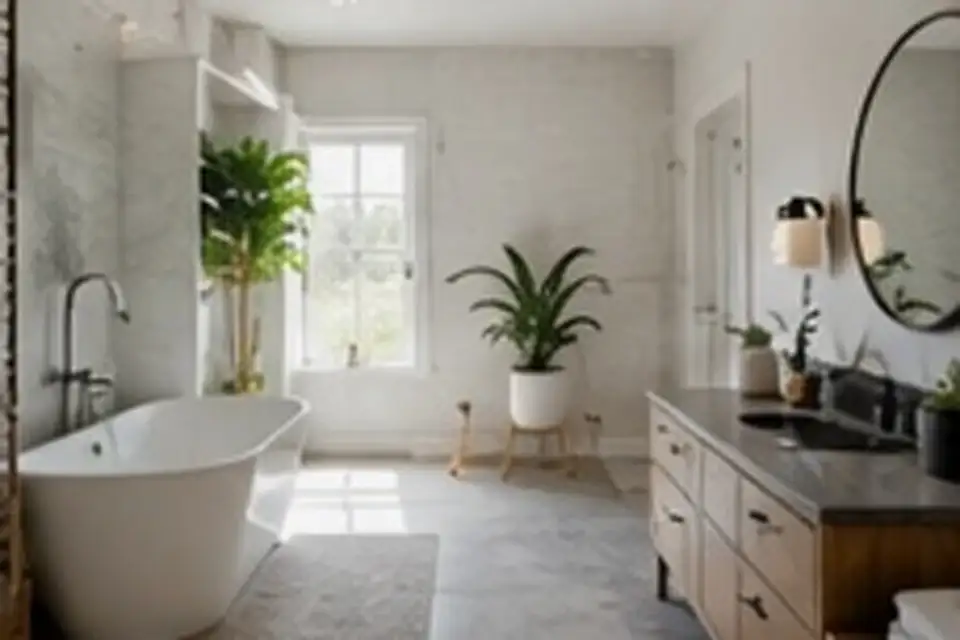 Energy-conscious American home with practical sustainable upgrades