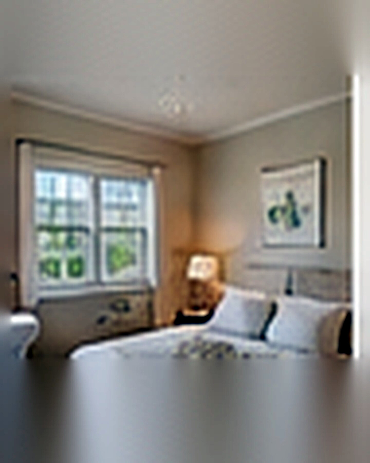 After transformation: Spare Room to Welcoming Guest Room: A Comfortable Flexible Retreat
